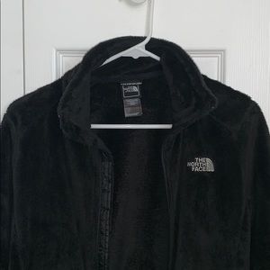 North Face Fuzzy Zip Up